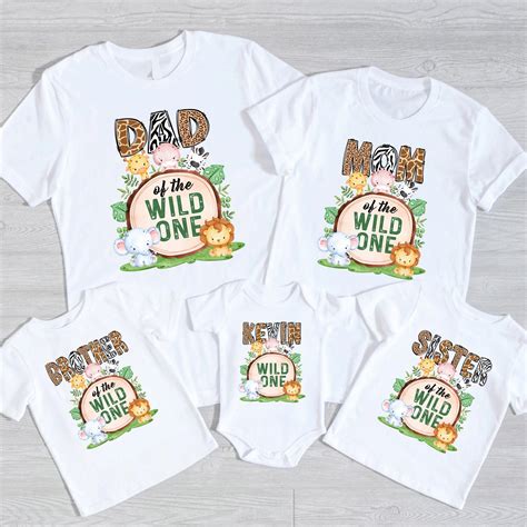 wild one birthday shirt|Wild One Birthday Family Shirt